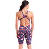 Arena - Aqua Gleam Limited Edition Women's Powerskin ST Next Open Back – Red/White/Blue