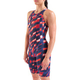 Arena - Aqua Gleam Limited Edition Women's Powerskin ST Next Open Back – Red/White/Blue