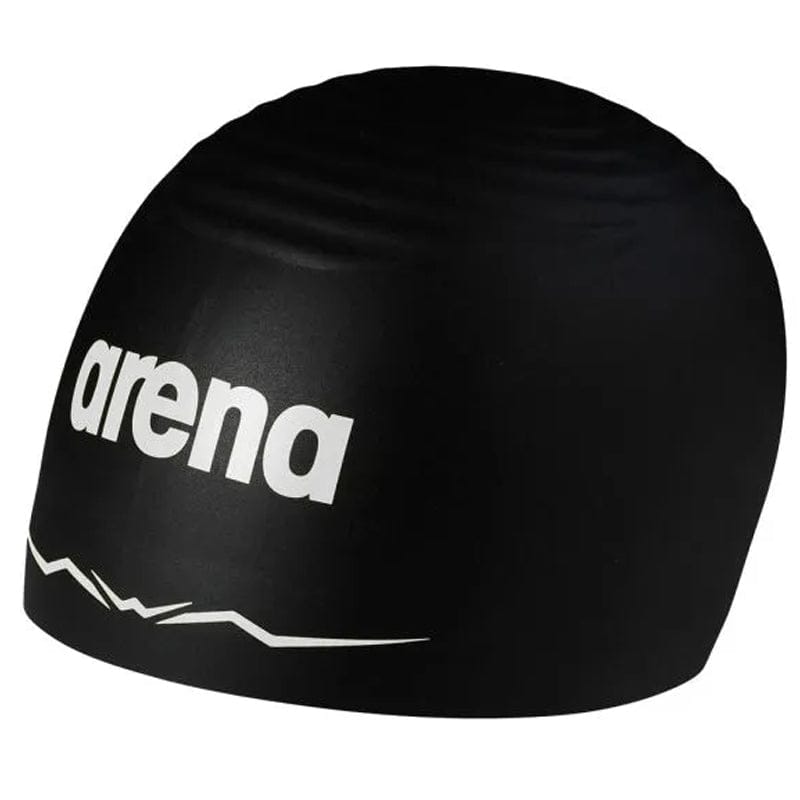 Arena - Aquaforce Wave Swim Cap - Black/White