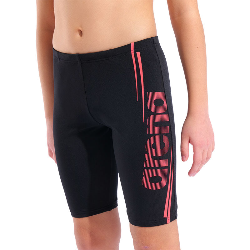Arena - Bold Boy's Swim Jammer - Black/Bright Coral