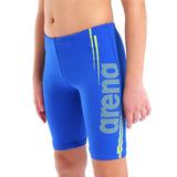 Arena - Bold Boy's Swim Jammer - Neon Blue/Artic Lime