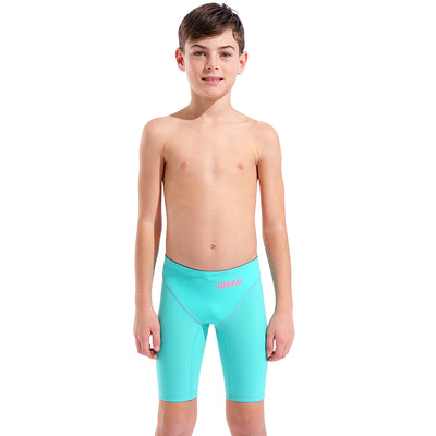 Arena - Boys Limited Edition Powerskin Impulso Jammers – Water/Shocking Pink