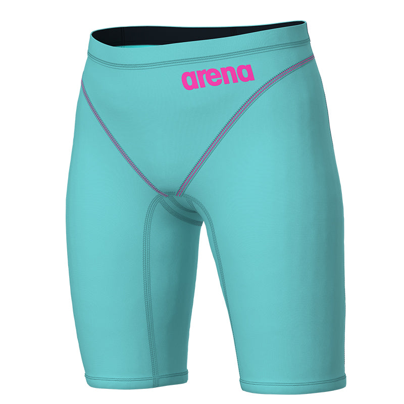 Arena - Boys Limited Edition Powerskin Impulso Jammers – Water/Shocking Pink