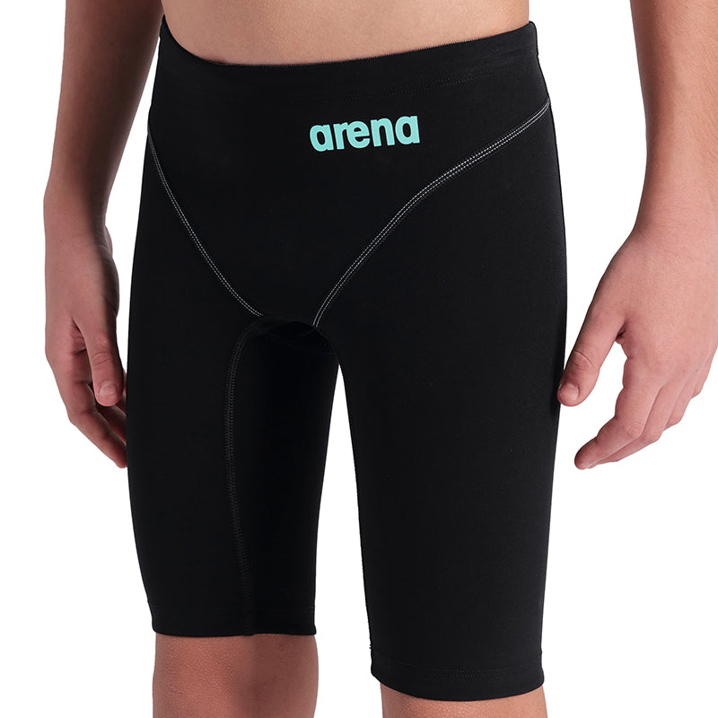 Arena - Boys Powerskin Impulso Jammers – Black/Teal