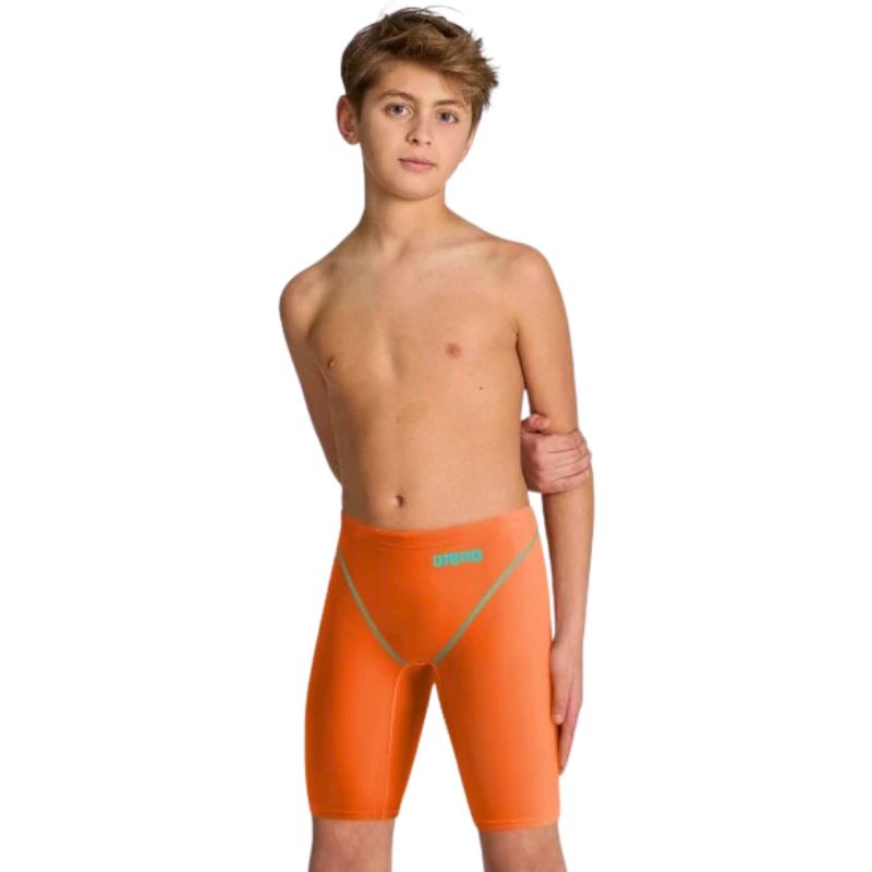 Arena - Boys Powerskin ST Next Jammers – Orange/Teal