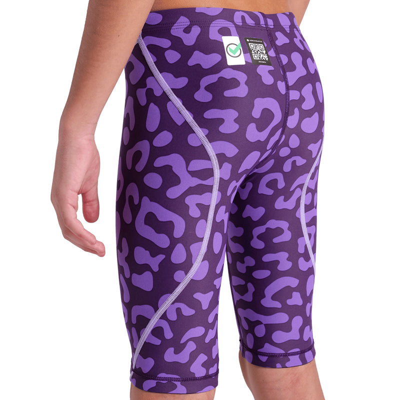 Arena - Boys Powerskin ST Next Leopard Jammers – Violet