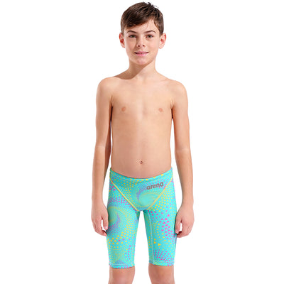 Arena - Boys Powerskin ST Next Ltd. Edition Fireflow Jammers – Seaglass