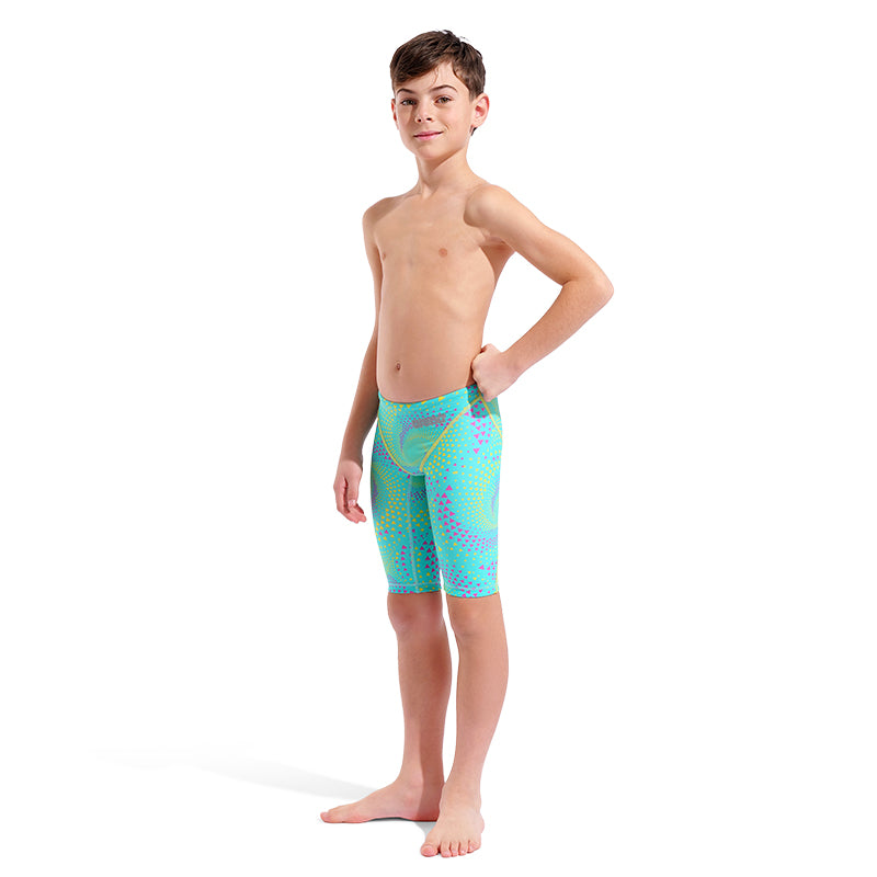 Arena - Boys Powerskin ST Next Ltd. Edition Fireflow Jammers – Seaglass