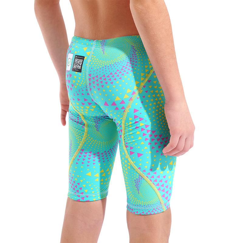 Arena - Boys Powerskin ST Next Ltd. Edition Fireflow Jammers – Seaglass