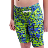 Arena - Boys Powerskin ST Next Snakeskin Jammers – Snake/Green
