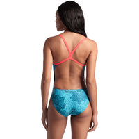 Arena - Camo Kikko Challenge Back Ladies Swimsuit - Red/Multi