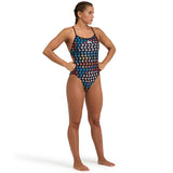 Arena - Carnival Booster Back Ladies Swimsuit - Black/Multi