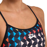 Arena - Carnival Booster Back Ladies Swimsuit - Black/Multi