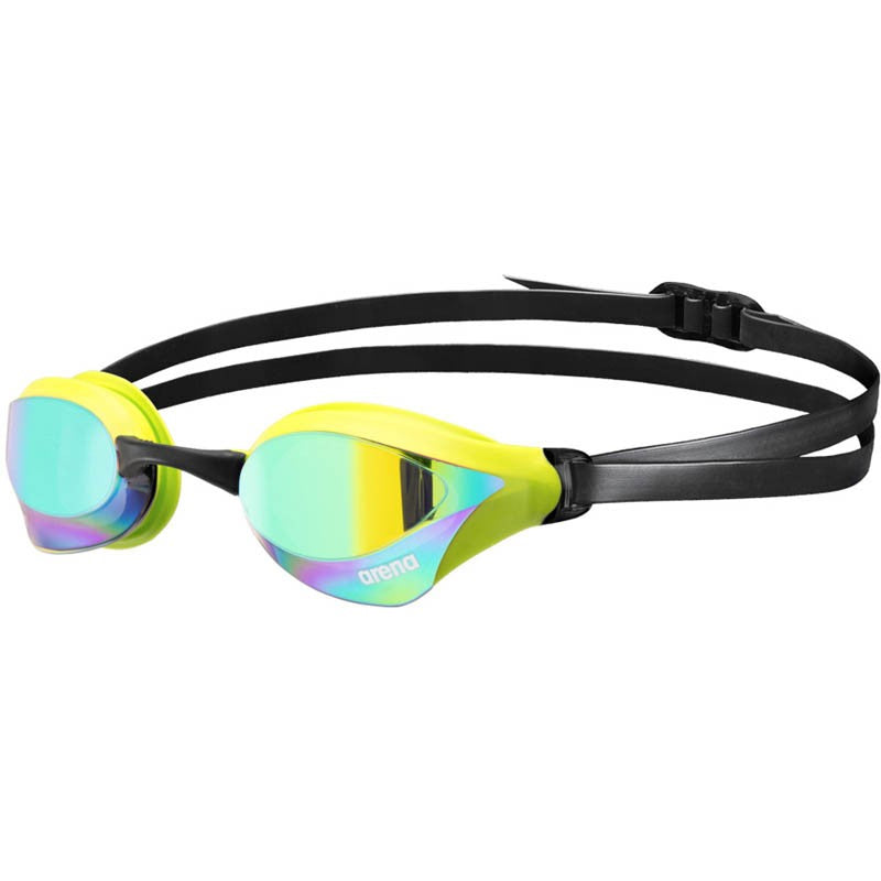 Arena - Cobra Core Swipe Mirror Goggle - Emerald/Lime