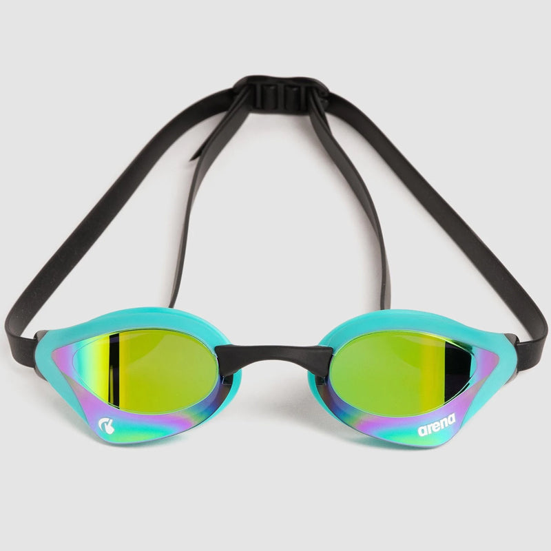 Arena - Cobra Core Swipe Mirror Goggle - Emerald/Peacock