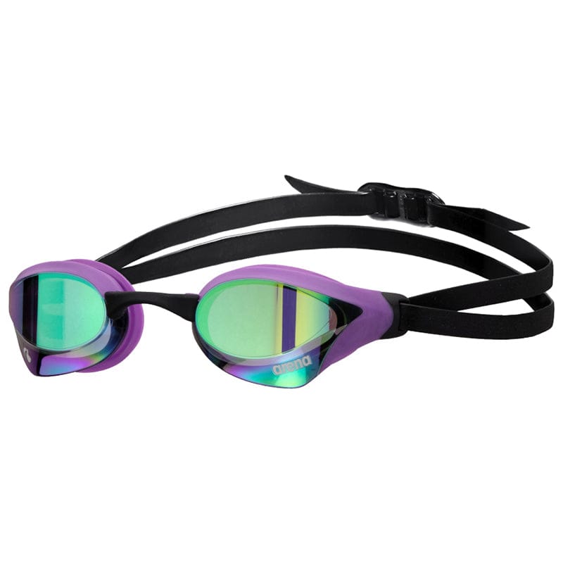 Arena - Cobra Core Swipe Mirror Goggle - Emerald/Plum/Black – Aqua Swim ...