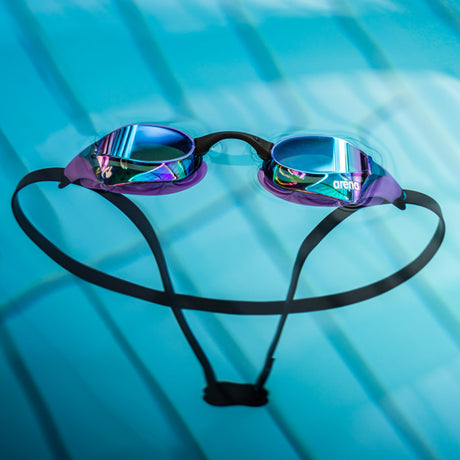 Arena - Cobra Core Swipe Mirror Goggle - Emerald/Plum/Black