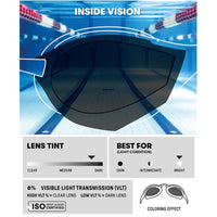 Arena - Cobra Core Swipe Mirror Goggle - Silver/Gold