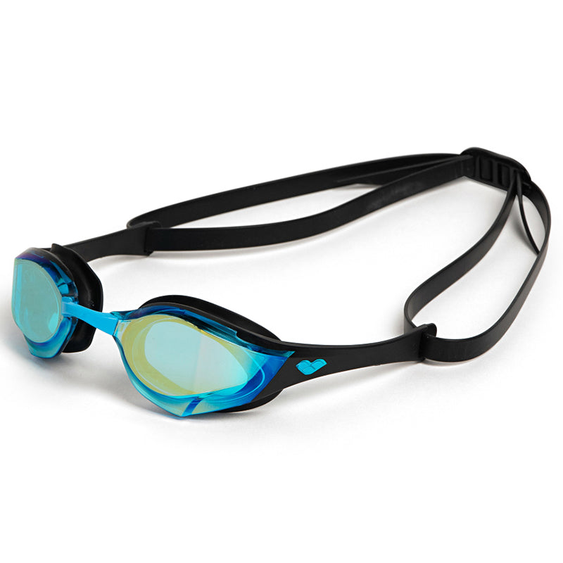Arena - Cobra Edge Swipe Mirror Goggle - Aqua/Black