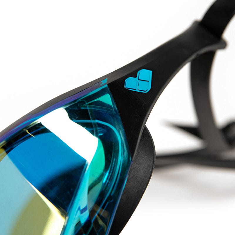 Arena - Cobra Edge Swipe Mirror Goggle - Aqua/Black