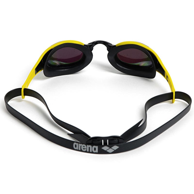 Arena - Cobra Edge Swipe Mirror Goggle - Emerald/Yellow/Black