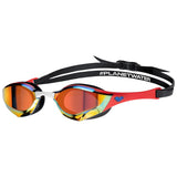 Arena - Cobra Edge Swipe Mirror Goggle - Gold/Red