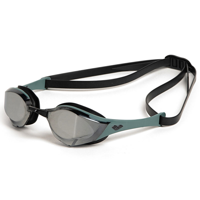 Arena - Cobra Edge Swipe Mirror Goggle - Silver/Sage/Black