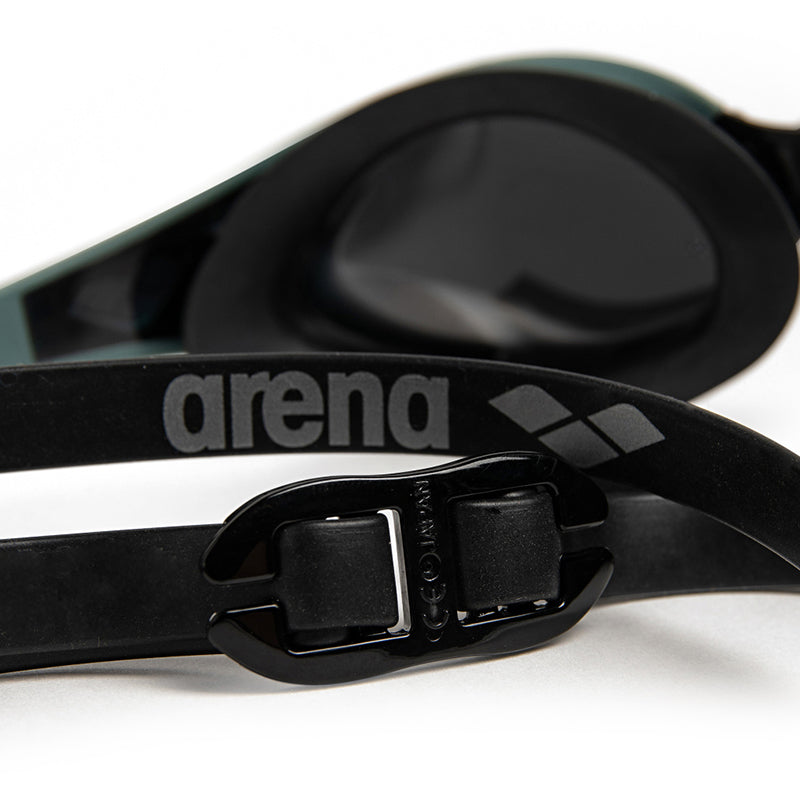 Arena - Cobra Edge Swipe Mirror Goggle - Silver/Sage/Black