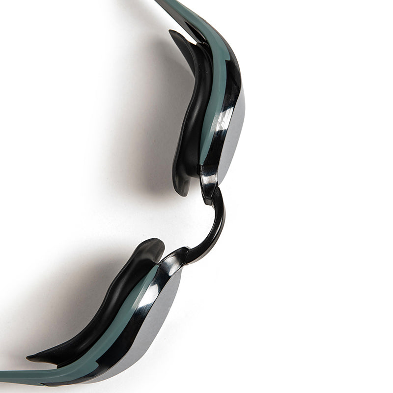 Arena - Cobra Edge Swipe Mirror Goggle - Silver/Sage/Black