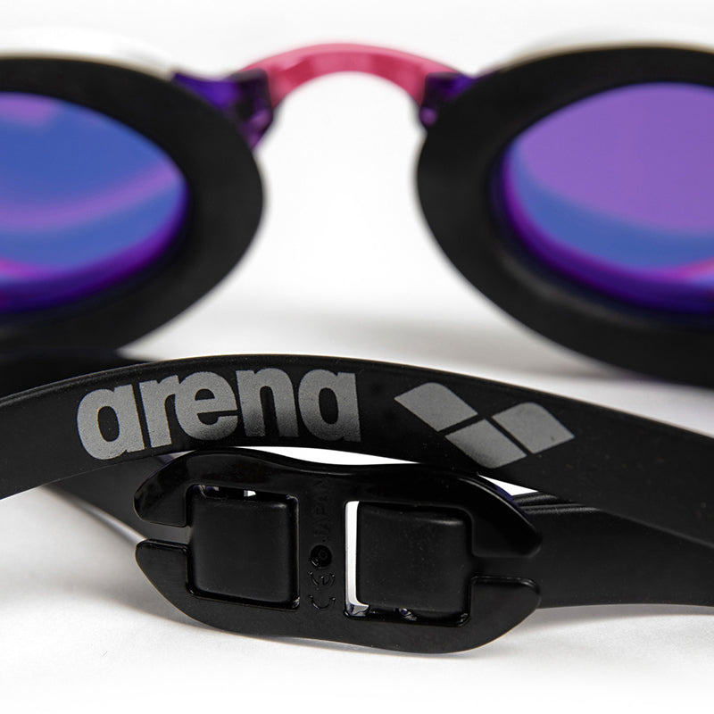 Arena - Cobra Edge Swipe Mirror Goggle - Violet/White/Black