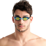 Arena - Cobra Original Swipe Mirror Goggle - Aqua-Black