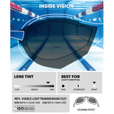 Arena - Cobra Original Swipe Mirror Goggle - Silver-Coral