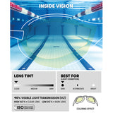 Arena - Cobra Original Swipe Mirror Goggle - Yellow/Copper/Black