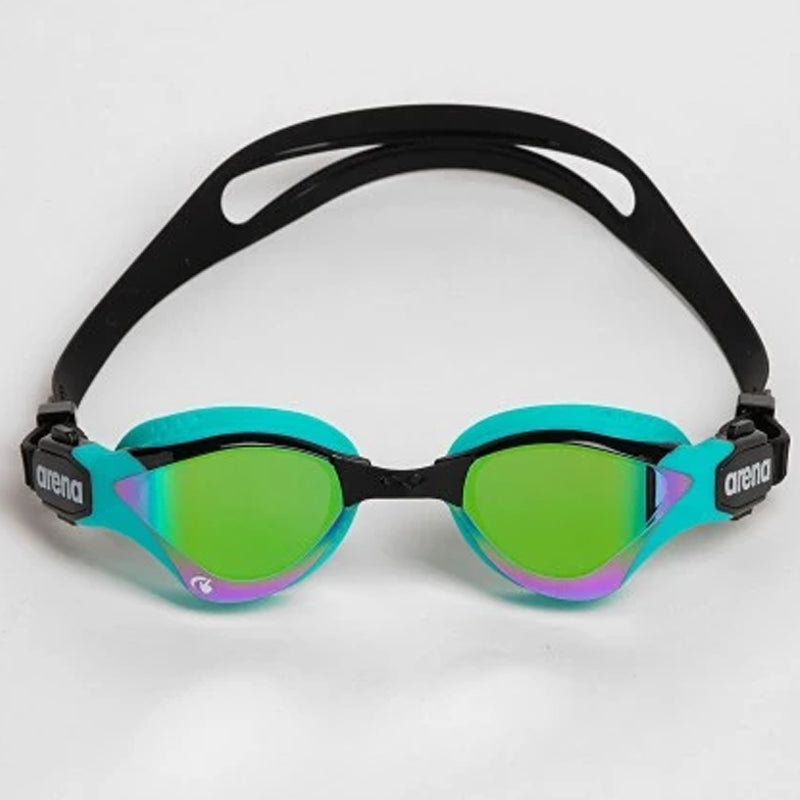 Arena - Cobra Tri Swipe Mirror Triathlon Goggles - Emerald-Peacock