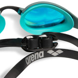 Arena - Cobra Ultra Swipe Mirror Goggles - Aqua/Sage/Peacock