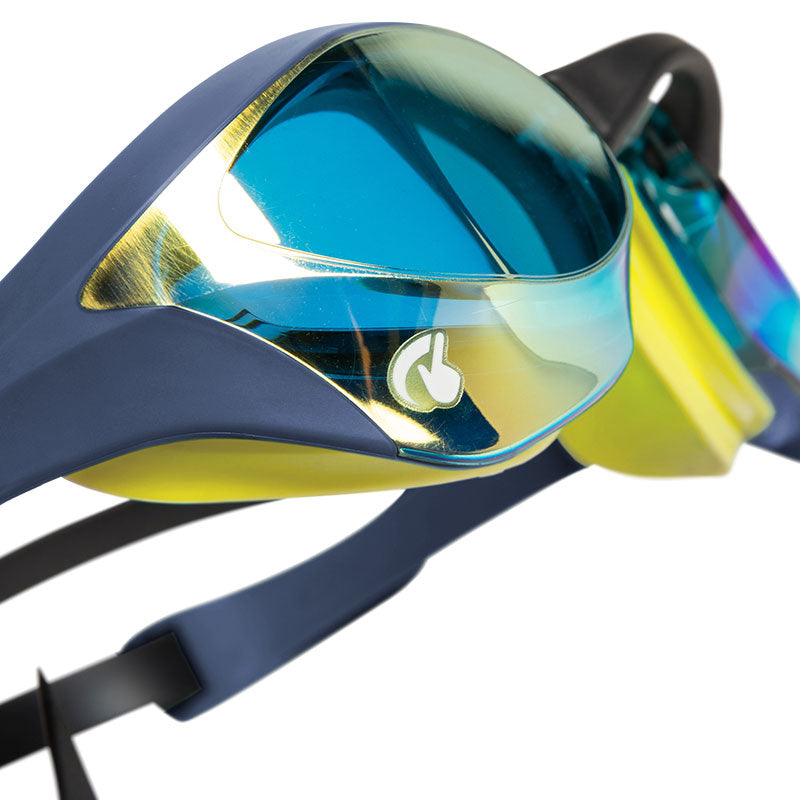 Arena - Cobra Ultra Swipe Mirror Goggles - Aqua/Shark