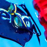 Arena - Cobra Ultra Swipe Mirror Goggles - Aqua/Shark
