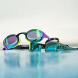 Arena - Cobra Ultra Swipe Mirror Goggles - Emerald/Plum/Lime