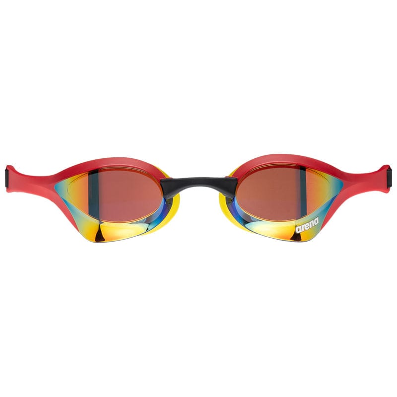 Arena - Cobra Ultra Swipe Mirror Goggles - Gold/Red