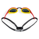 Arena - Cobra Ultra Swipe Mirror Goggles - Gold/Red