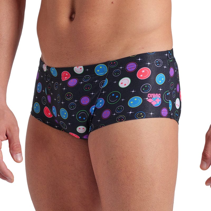 Arena - Contour Men's Low-Waist Short - Black/Multi