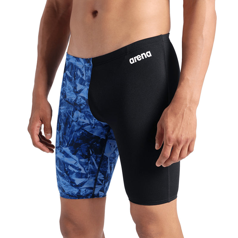 Arena - Crackle Swim Men's Jammer - Black/Team Royal