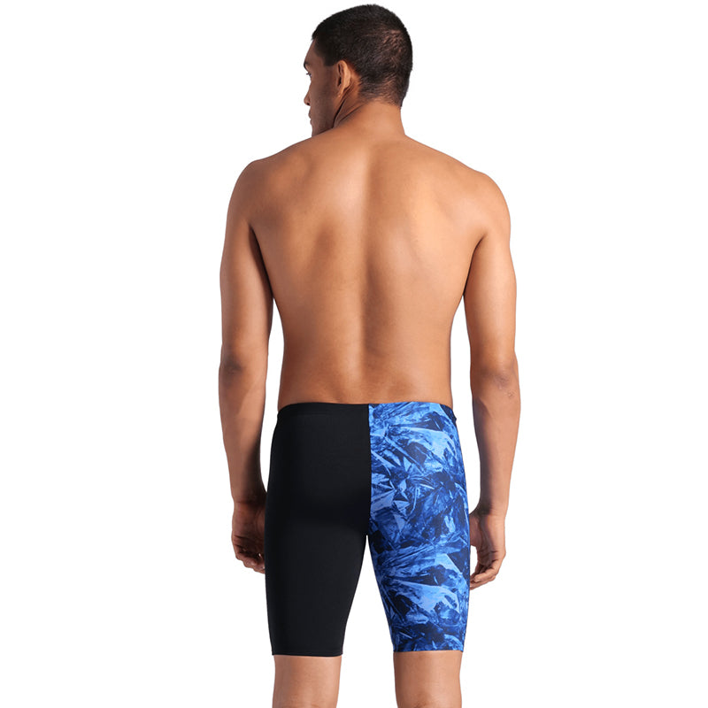 Arena - Crackle Swim Men's Jammer - Black/Team Royal