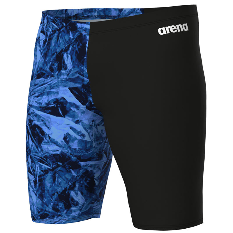 Arena - Crackle Swim Men's Jammer - Black/Team Royal