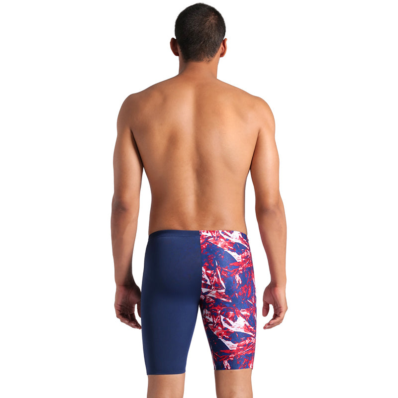 Arena - Crackle Swim Men's Jammer - Navy/Team Red