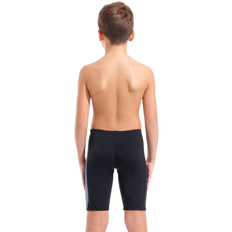 Arena - Design Swim Boy's Jammer - Black-Turquoise/White