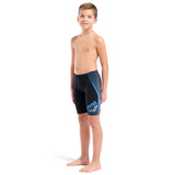 Arena - Design Swim Boy's Jammer - Black-Turquoise/White