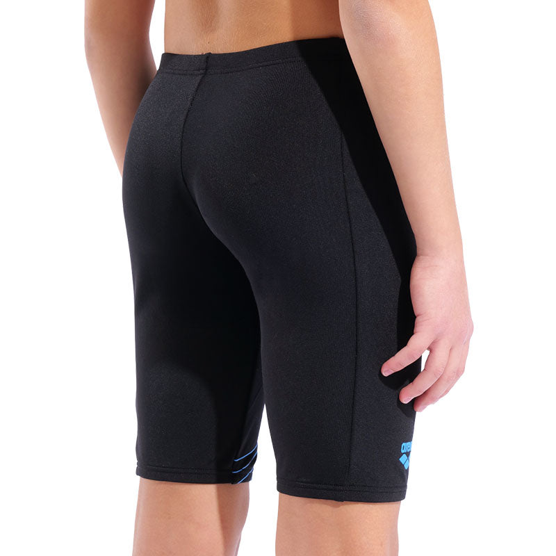 Arena - Design Swim Boy's Jammer - Black-Turquoise/White