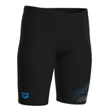 Arena - Design Swim Boy's Jammer - Black-Turquoise/White