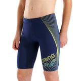 Arena - Design Swim Boy's Jammer - Navy-Yellow Star/Water